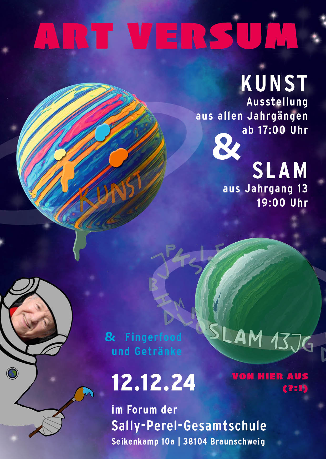 Kunstausstellung & Slam | 12.12.2024