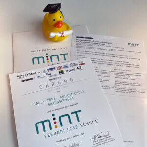 Zum dritten Mal als MINT-freundliche Schule ausgezeichnet!